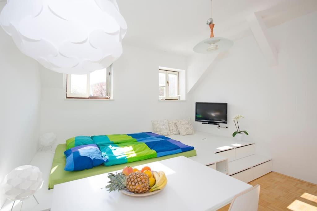 The Cute, Sunny Apartment In The Center +P Ljubljana Eksteriør billede