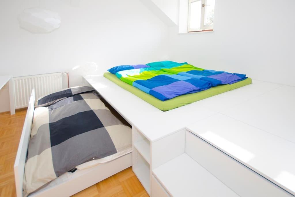 The Cute, Sunny Apartment In The Center +P Ljubljana Eksteriør billede