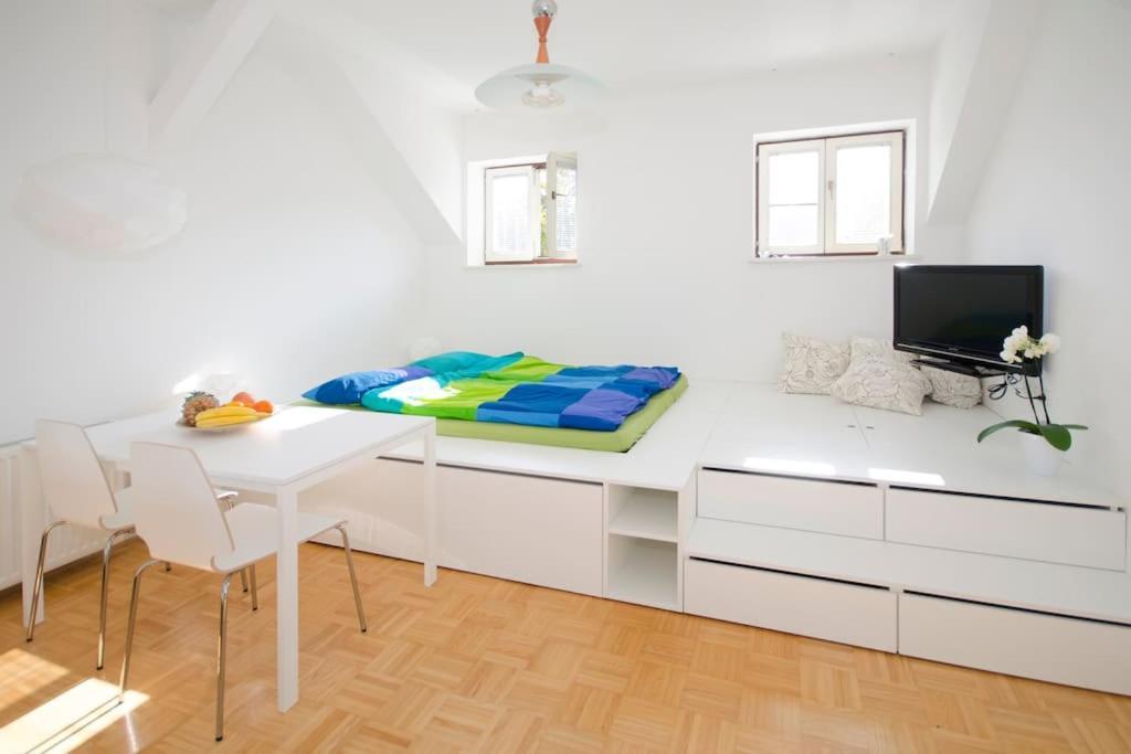 The Cute, Sunny Apartment In The Center +P Ljubljana Eksteriør billede